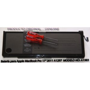 Batería A1383 ORIGINAL/GENUINA para MacBook Pro 17″ A1297 (2011)