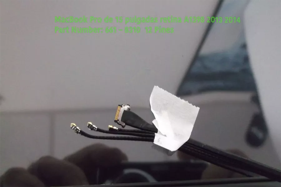 PANTALLA LCD COMPLETA ORIGINAL PARA PORTÁTIL APPLE MACBOOK PRO A1398 15″ (FINALES 2013 A MEDIADOS 2014)