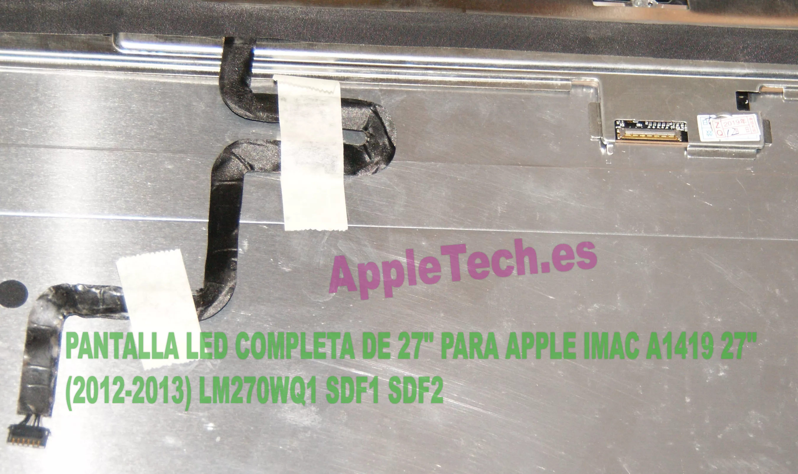PANTALLA LED COMPLETA DE 27″ PARA APPLE IMAC A1419 27″ (2012-2013) LM270WQ1 SDF1 SDF2 Original