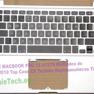 Teclado Completo + Carcasa (Con Ñ) para Macbook pro 13″ A1278 2011 2012 original