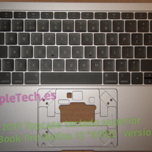 Top Case Completo Original con Teclado UK (QWERTY) para MacBook Air 13″ A1932 (2018–2019) – Space Gray