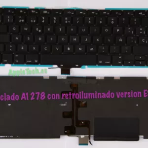 Teclado retroiluminado para MacBook Pro 13″ A1278 Version ES