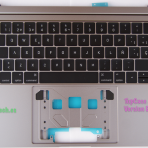TopCase Reposamuñecas para Apple MacBook Pro 13 “A1706 A1708 ORIGINAL Color Plata Silver