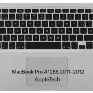 Top Case MacBook Pro A1286 15” (2011 / 2012) – Teclado Español