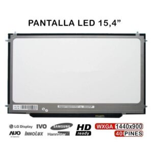 PANTALLA LED PARA APPLE MACBOOK PRO A1286 N154C6-L04 LP154WP3 LP154WP4 Resolución: WXGA+ (1440×900)