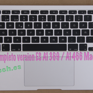TopCase +Teclado y panel táctil (touchpad o trackpad) para MacBook Air 13″ A1369 Version ES ORIGINAL