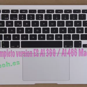 TopCase +Teclado y  panel táctil (touchpad o trackpad) Para Macbook Air 13 “VERSION ES Modelo: A1466 2013 2014 2015