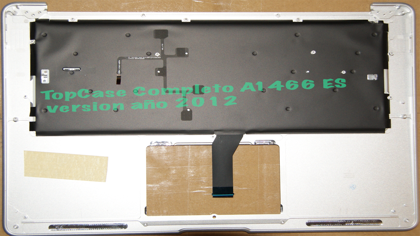 Reemplazo de Topcase A1466 con Teclado ES – MacBook Air 13″ (2012 a 2017)