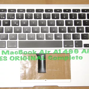 Top Case Completo con Teclado Español para MacBook Air 13" A1466 (2013–2017) – Silver