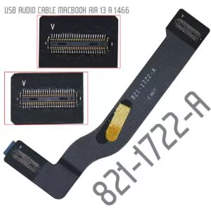 Para Apple MacBook Air 13 A1466 Audio DC Board I/O Flex Cable 2013-15 821-1722-A