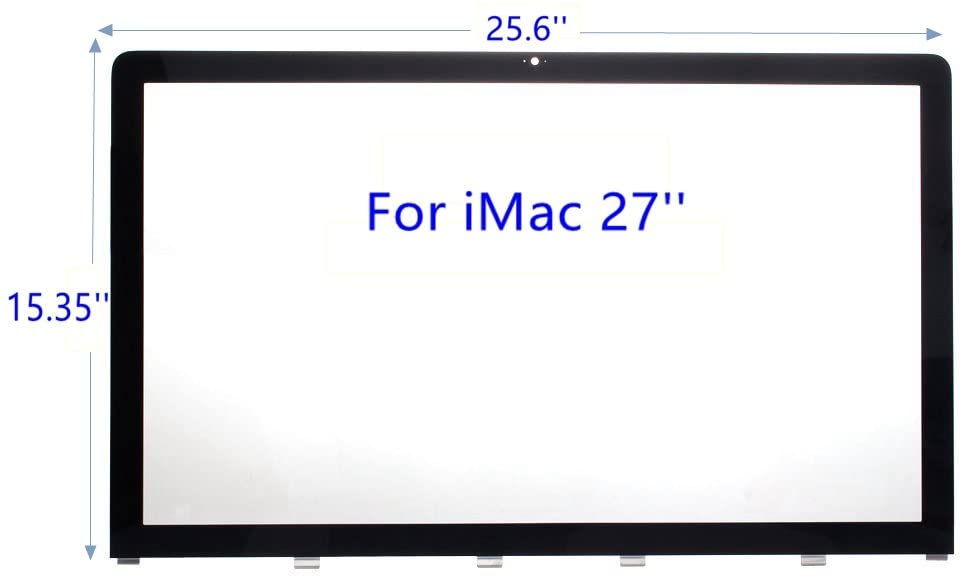 Cristal Vidrio frontal LCD para iMac 27″ A1312 Año 2009 2010 2011