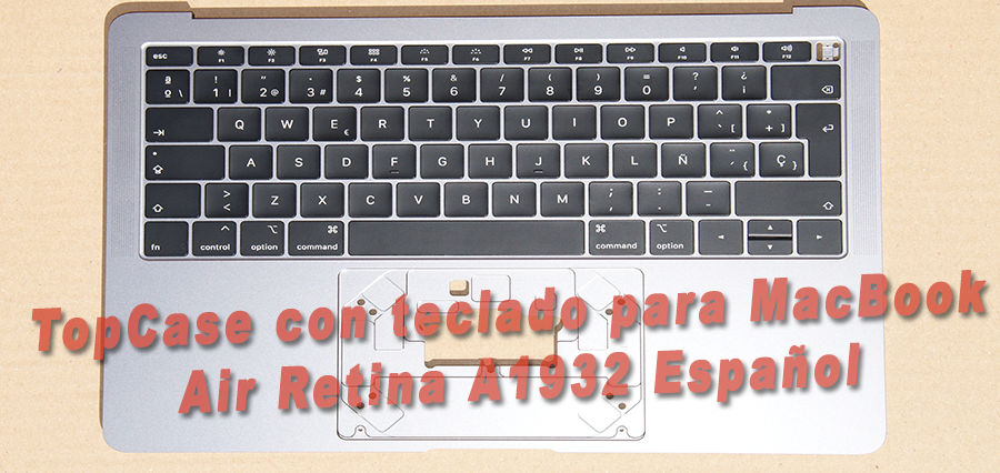 TopCase Cubierta Superior Completa ES MacBook Air 13.3′ A1932 EMC3184 2018 661-12593