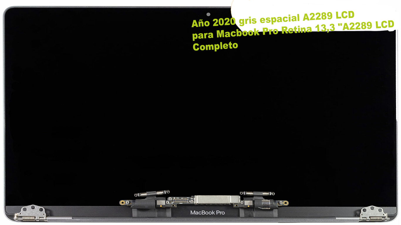 Pantalla Completa LCD completa original para MacBook Pro 13.3 A2289 (2020) (Gris Espacial Silver Space Grey)