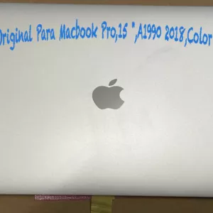 PANTALLA COMPLETA DE 15.4″ PARA PORTÁTIL APPLE MACBOOK PRO 15 A1990 (2018 2019) COLOR SILVER PLATA