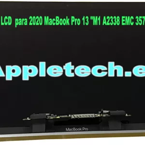 Pantalla LCD para MacBook Pro 13″ (M1 2020, M2 2022) – A2338 EMC 3578, 8162 – Gris Espacial o Plata