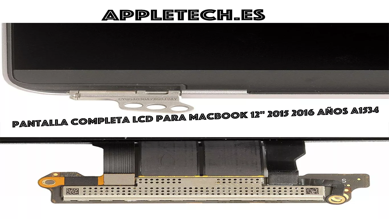 Pantalla Completa 12″ Apple Macbook A1534 Early 2016 Gris Espacial LSN120DL01-A , 661-04745