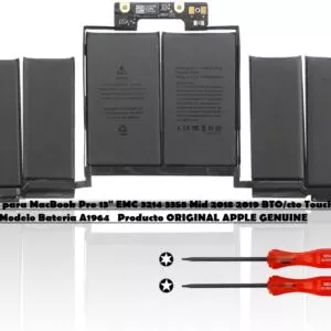 Batería Original A1964 para MacBook Pro 13″ A1989 (2018-2019) A2251 (2020) EMC 3214 3358 3348
