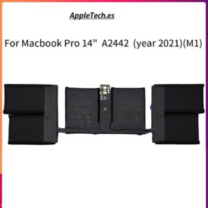Batería Original A2519 para MacBook Pro 14″ A2442 (2021) A2779 (2023) A2918 (2023) M1/M2/M3 Pro