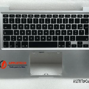 Parte Superior de Aluminio y Teclado para el MacBook Pro 13″ Unibody A1278 Version UK