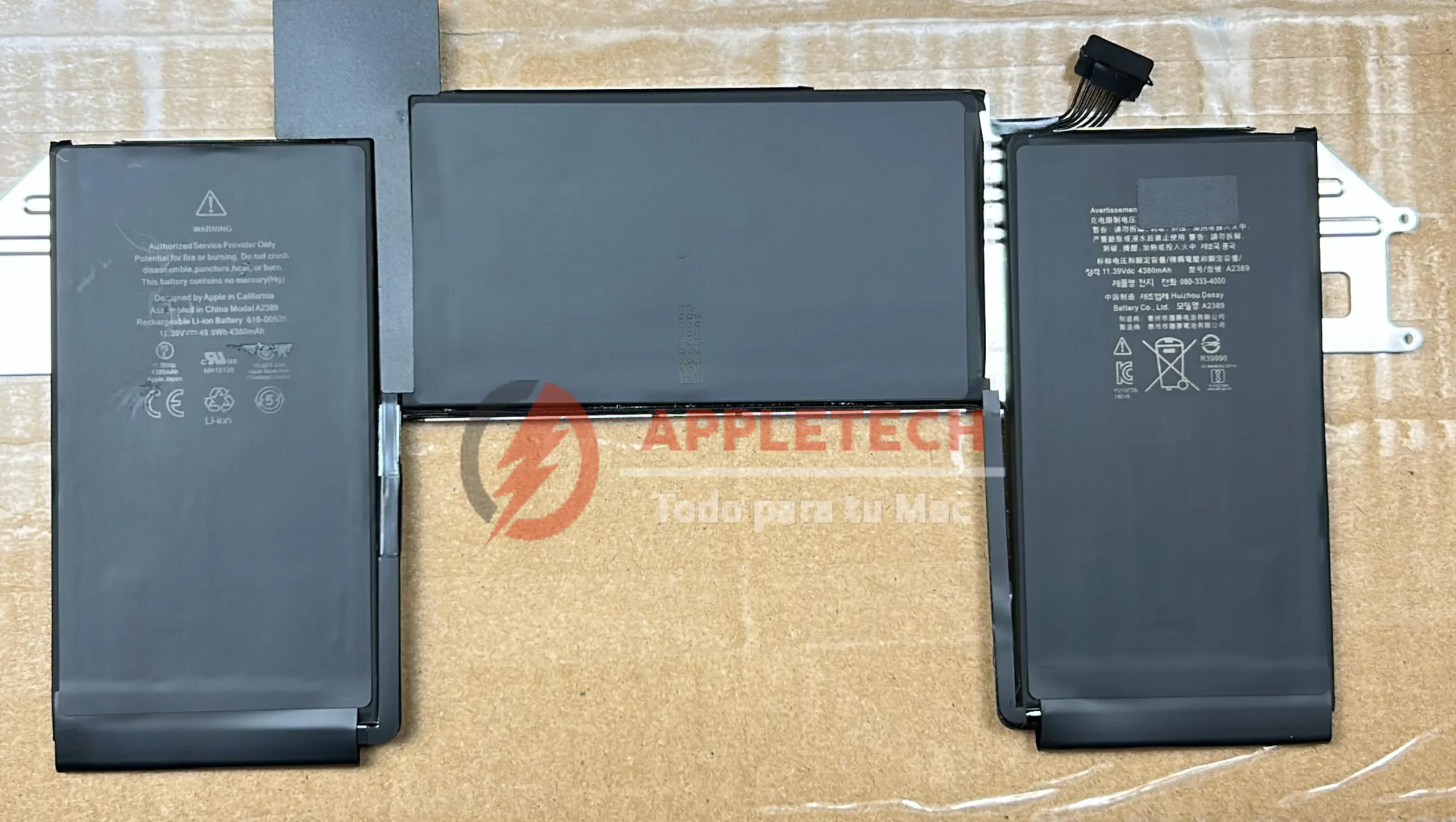 Batería Original A2389 para MacBook Air 13″ (A2337 – 2020 M1) EMC 3598